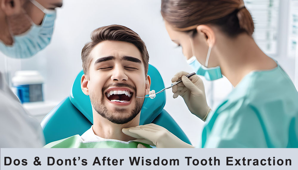 Dos and don'ts after wisdom tooth extraction
